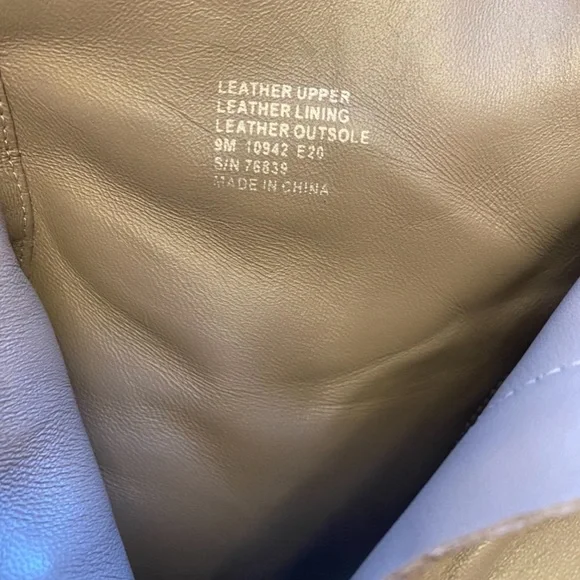 Sam Edelman  junip tan suede lug sole combat boots - Picture 6 of 8